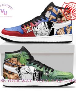 Luffy and Zoro One Piece Limited Edition Air Jodan 1