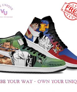 Luffy and Zoro One Piece Limited Edition Air Jodan 1