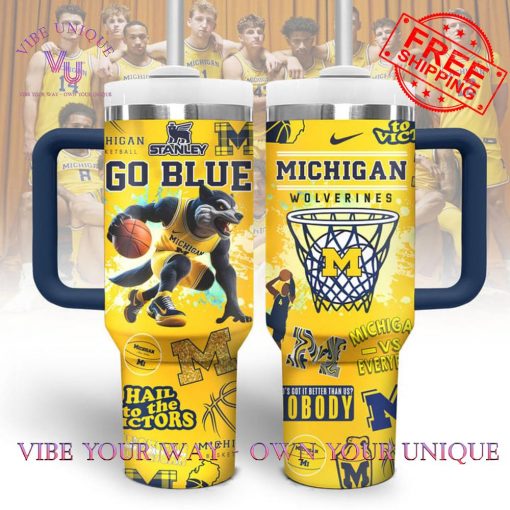 Michigan Wolverines NCAA Go Blue Special Edition Stanley Tumbler