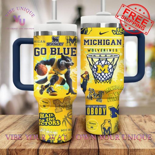 Michigan Wolverines NCAA Go Blue Special Edition Stanley Tumbler