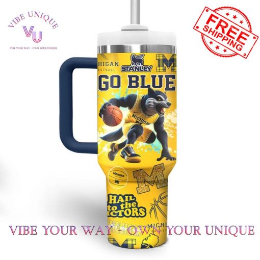 Michigan Wolverines NCAA Go Blue Special Edition Stanley Tumbler