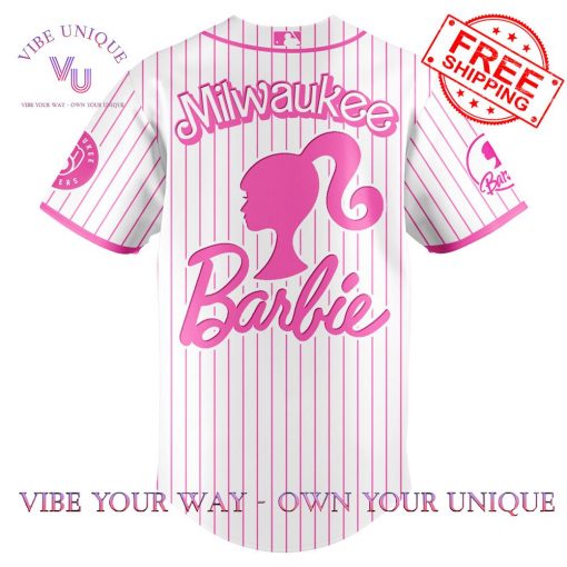 Milwaukee Brewers Barbie Night Game Special Jersey