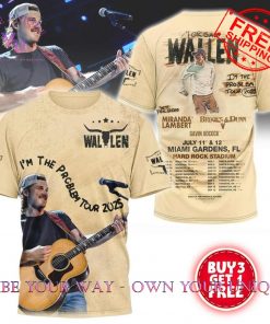 Morgan Wallen Im The Problem Tour 2025 Limited Edition Shirt Collection