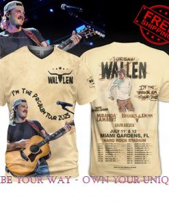 Morgan Wallen Im The Problem Tour 2025 Limited Edition Shirt Collection