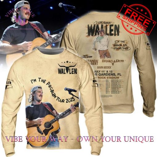 Morgan Wallen Im The Problem Tour 2025 Limited Edition Shirt Collection