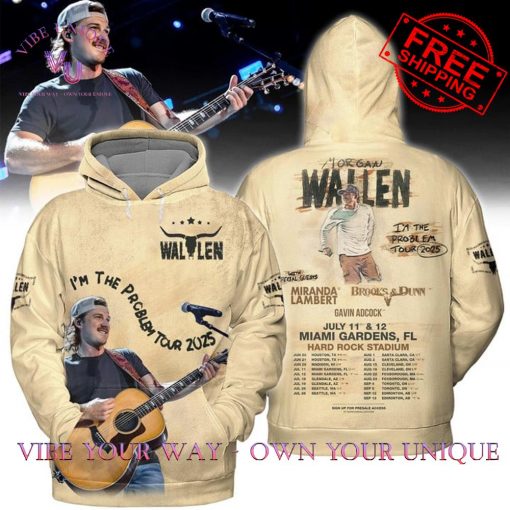 Morgan Wallen Im The Problem Tour 2025 Limited Edition Shirt Collection