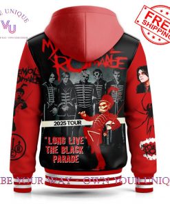 My Chemical Romance 2025 Tour Long Live The Black Parade Special Edition Baseball Jacket 2