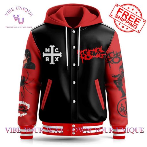 My Chemical Romance 2025 Tour Long Live The Black Parade Special Edition Baseball Jacket