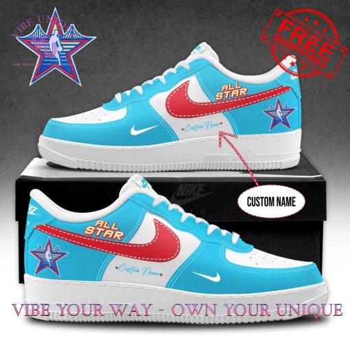 NBA All-Star 2025 Custom Name Basketball Air Force 1 Collection