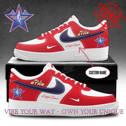 NBA All-Star 2025 Custom Name Basketball Air Force 1 Collection