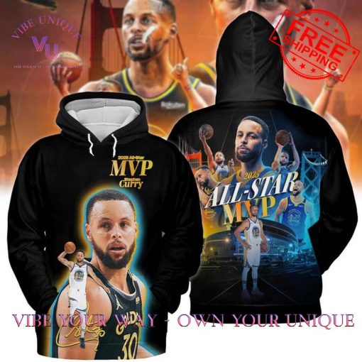 NBA All Star 2025 Stephen Curry MVP Limited Edition Black Shirt Collection