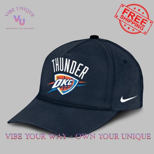 NBA Oklahoma City Thunder Loves Special Edition Dark Blue Half Zip Hoodie Set