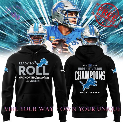 NFC Detroit Lions North Champions 2025 Limited Edition Hoodie Set