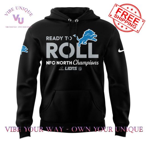 NFC Detroit Lions North Champions 2025 Limited Edition Hoodie Set