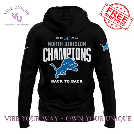 NFC Detroit Lions North Champions 2025 Limited Edition Hoodie Set