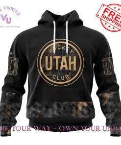 NHL Utah Hockey Club Military Custom Name Limited Edition Hoodie