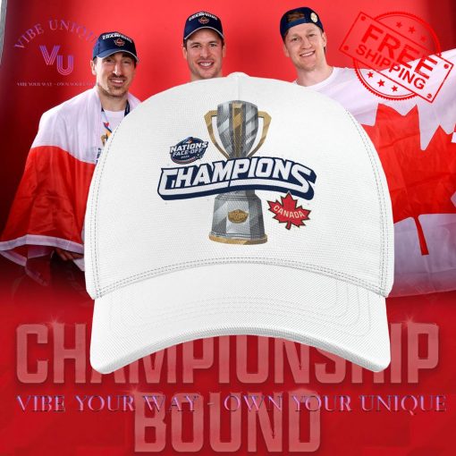 4 Nations Face-Off 2025 Canada Champions Special Edition Classic Cap