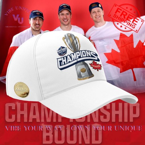 4 Nations Face-Off 2025 Canada Champions Special Edition Classic Cap