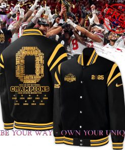 Ohio State Buckeyes 2025 National Champions Limited Edition Bomber Jacket