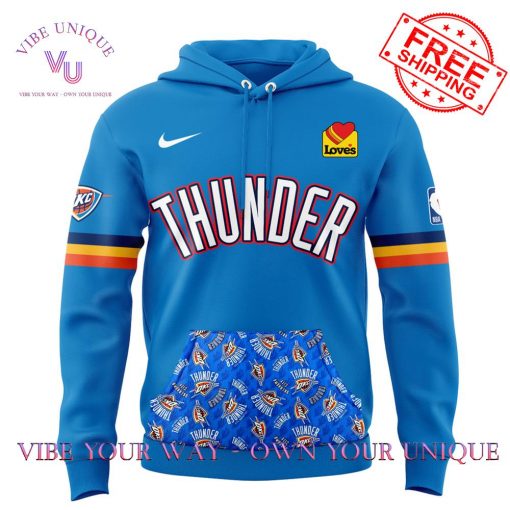 Oklahoma City Thunder NBA Limited Edition Blue Hoodie Set