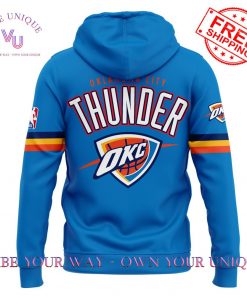 Oklahoma City Thunder NBA Limited Edition Blue Hoodie Set