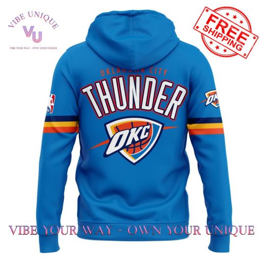 Oklahoma City Thunder NBA Limited Edition Blue Hoodie Set