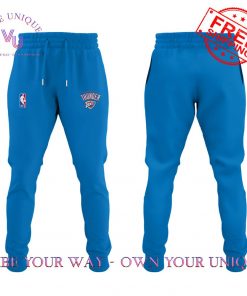 Oklahoma City Thunder NBA Limited Edition Blue Hoodie Set