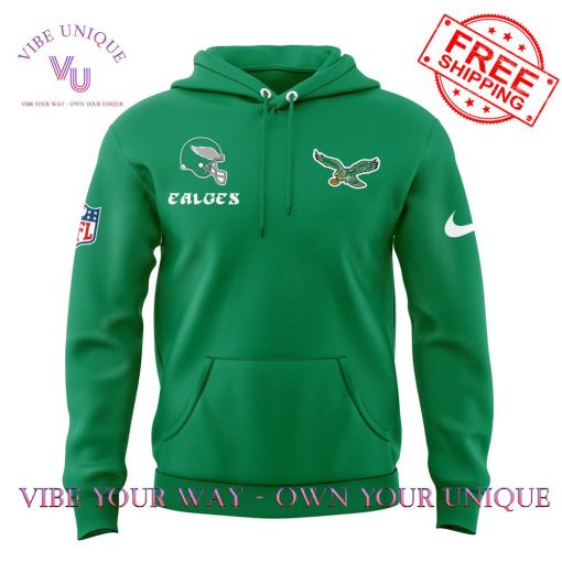 Philadelphia Eagles Bring It Back Premium Special Edition Green Hoodie