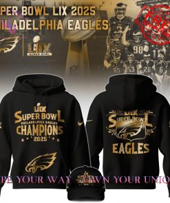 Philadelphia Eagles Champions Super Bowl 2025 Premium Special Edition Hoodie