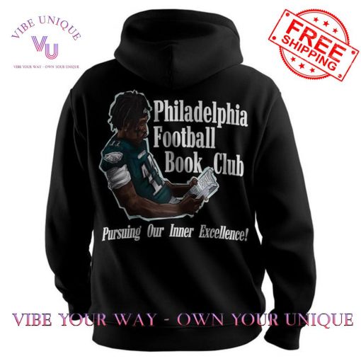 Philadelphia Eagles Football Book Club Limited Edition Black Hoodie