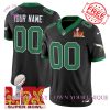 Philadelphia Eagles Super Bowl LIX Patch Vapor Premium Special Edition Custom Jersey