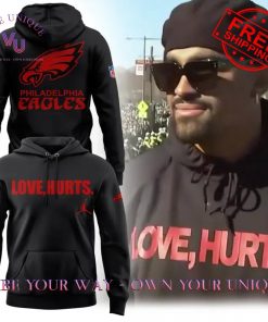 Philadelphia Eagles Love Hurts Special Edition Hoodie Set