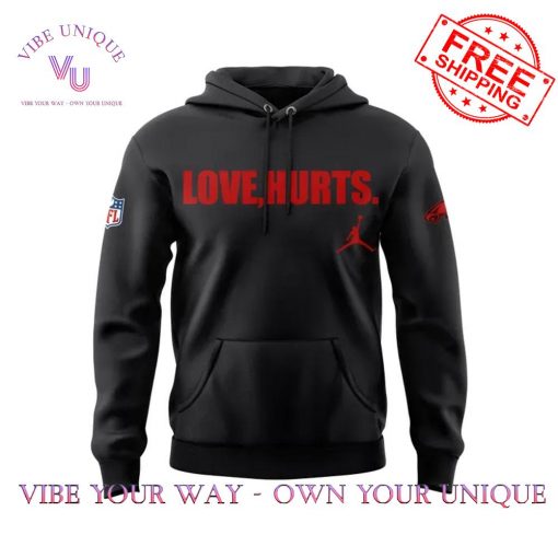 Philadelphia Eagles Love Hurts Special Edition Hoodie Set