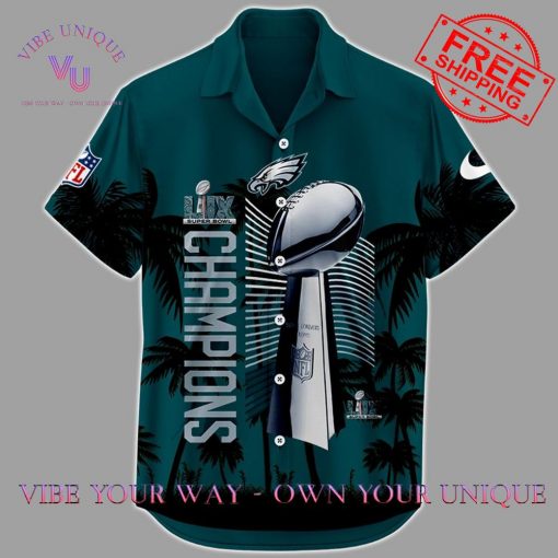 Philadelphia Eagles Nick Sirianni Super Bowl LIX 2025 Champions Limited Edition Hawaiin Shirt