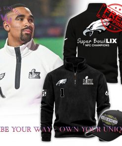 Philadelphia Eagles Super Bowl 2025 Premium Limited Edition Black Sweatshirt