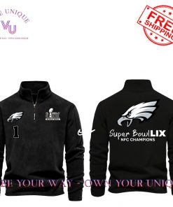 Philadelphia Eagles Super Bowl 2025 Premium Limited Edition Black Sweatshirt