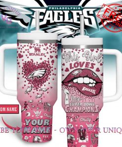 Philadelphia Eagles Super Bowl Champions Custom Name Limited Edition Stanley Tumbler 5