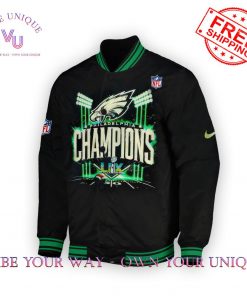 Philadelphia Eagles Super Bowl LIX Champions Limited Edition Bomber Jacket