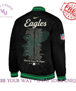 Philadelphia Eagles Super Bowl LIX Champions Limited Edition Bomber Jacket