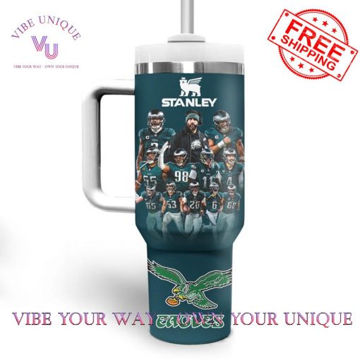 Philadelphia Eagles Super Bowl LIX Champions Special Edition Stanley Tumbler