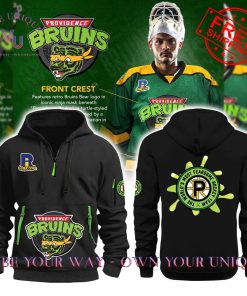 Providence Bruins Ninja Turtles Comic Limited Edition Half Zip Hoodie