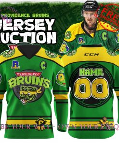 Providence Bruins TMNT Custom Name Limited Edition Hockey Jersey