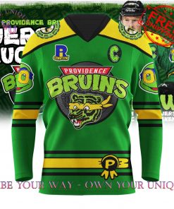 Providence Bruins TMNT Custom Name Limited Edition Hockey Jersey