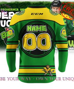 Providence Bruins TMNT Custom Name Limited Edition Hockey Jersey