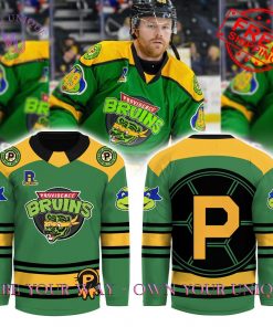 Providence Bruins Turtle Powered Special Edition Hockey Jersey