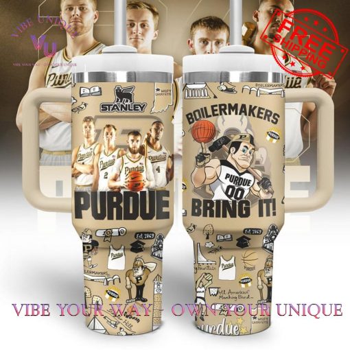 Purdue Boilermakers NCAA Bring It Limited Edition Stanley Tumbler