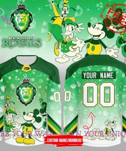 Reading Royals ECHL Mickey & Friends 2025 Limited Edition Hookey Jersey