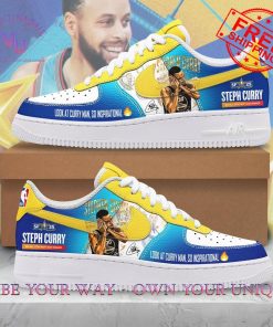 Steph Curry NBA All-Star 2025 Look At Curry Man Limited Edition Air Force 1