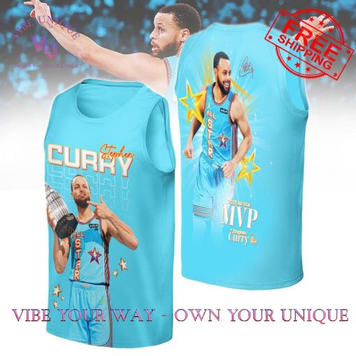 Stephen Curry NBA All Star 2025 MVP Limited Edition Light Blue Shirt Collection