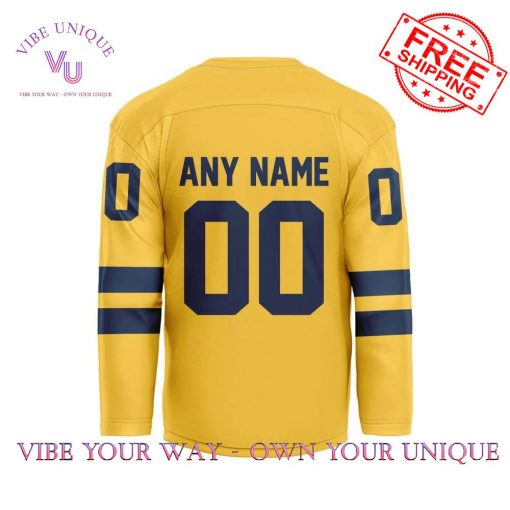 Sweden 4 Nations Face-Off Custom Name Limited Edition Hookey Jersey